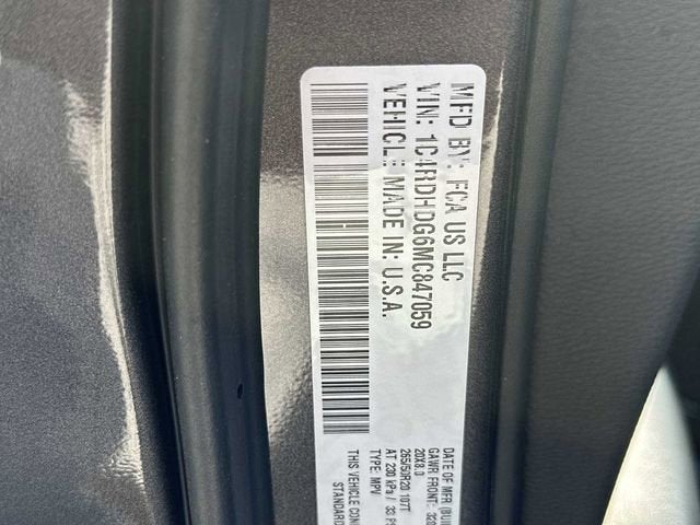 Dodge Durango GT Plus con tracción trasera (2021)