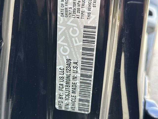 Jeep Gladiator Rubicon 4x4 2022