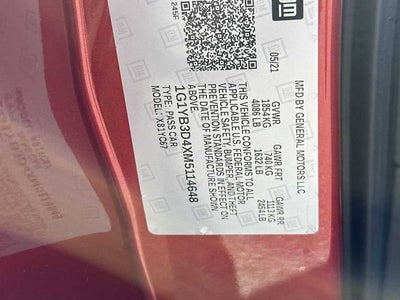 Chevrolet Corvette Stingray 2LT 2021