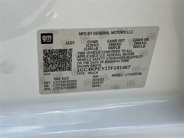 2026 Chevrolet Silverado 2500 HD LTZ