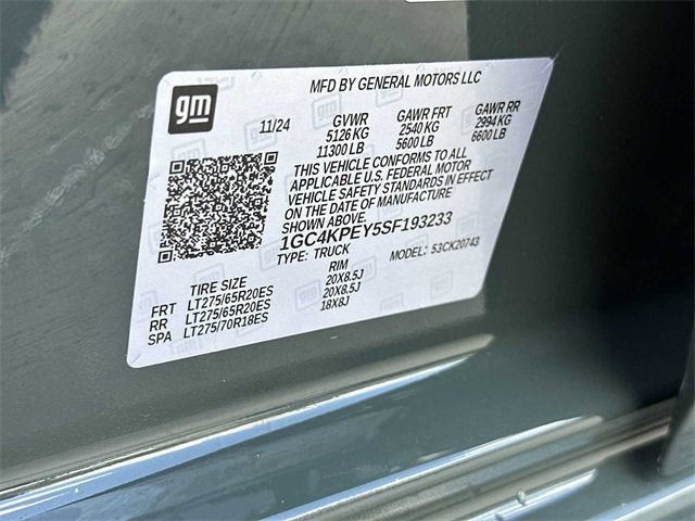 2025 Chevrolet Silverado 2500 HD LTZ