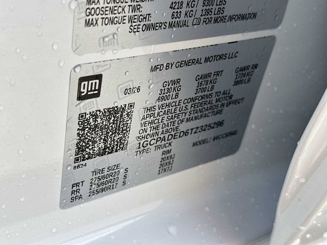 2026 Chevrolet Silverado 1500 RST