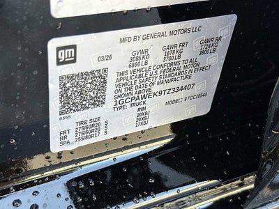 2026 Chevrolet Silverado 1500 RST