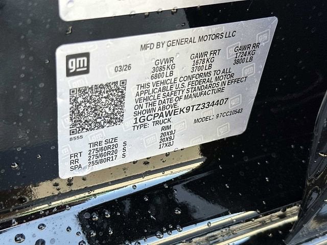 2026 Chevrolet Silverado 1500 RST