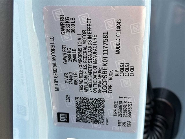 2026 Chevrolet Colorado WT