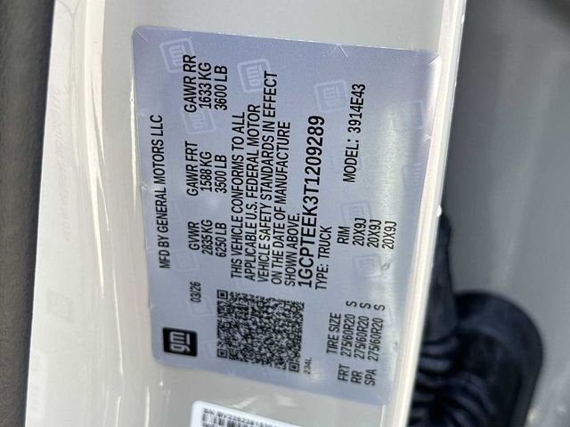 2026 Chevrolet Colorado Trail Boss