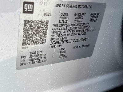 Chevrolet Traverse LT 2027