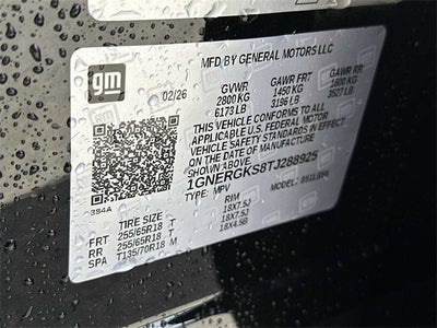 2026 Chevrolet Traverse LT