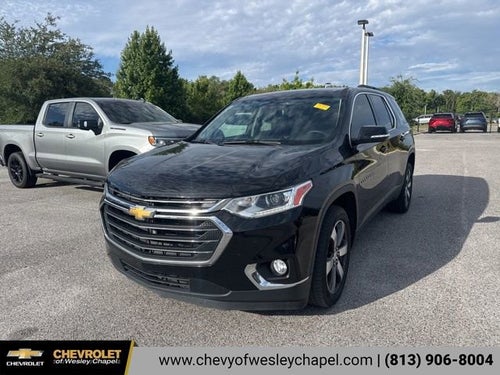 Chevrolet Traverse LT con tapicería de cuero 2019