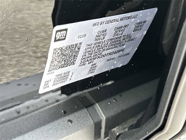 Chevrolet Suburban Premier 2026