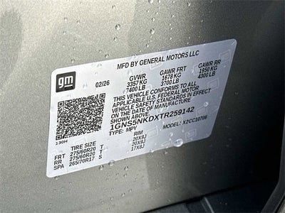 2026 Chevrolet Tahoe LT