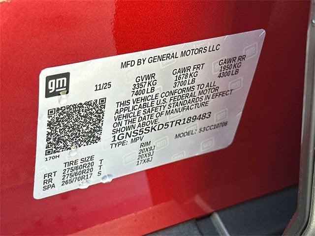 2026 Chevrolet Tahoe Premier