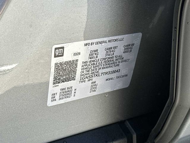 2026 Chevrolet Tahoe High Country