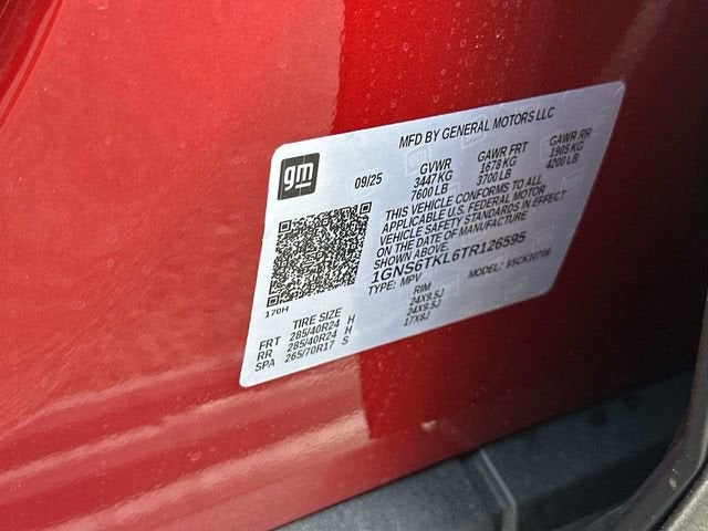 2026 Chevrolet Tahoe High Country