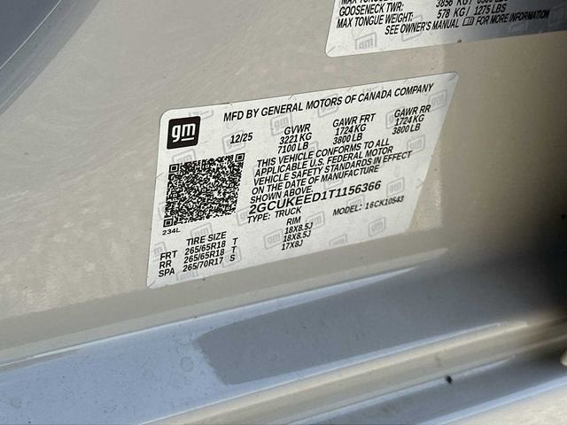 2026 Chevrolet Silverado 1500 RST