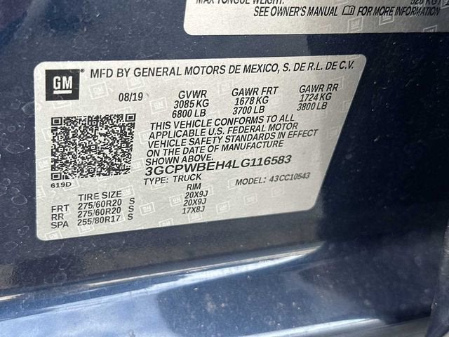 Chevrolet Silverado 1500 Custom 2020