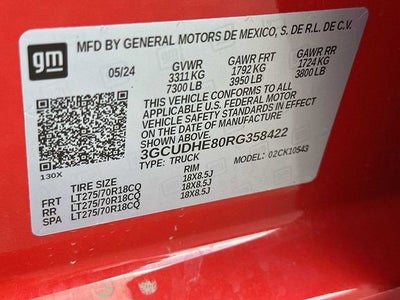 Chevrolet Silverado 1500 ZR2 2024