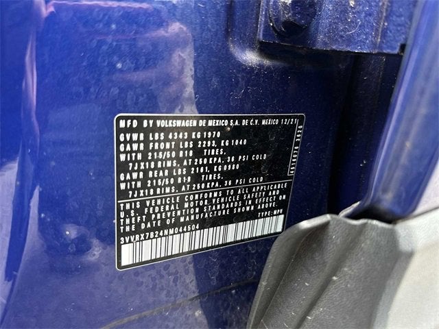 2022 Volkswagen Taos SE