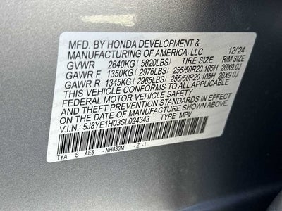 Acura MDX A-SPEC 2025