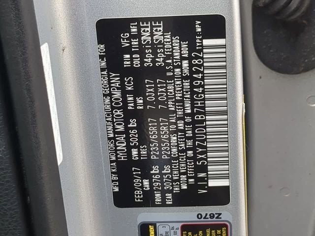 Hyundai Santa Fe Sport 2.4L 2017