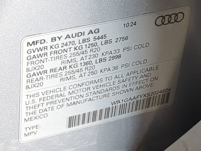 Audi Q5 Premium 45 TFSI S line quattro 2025