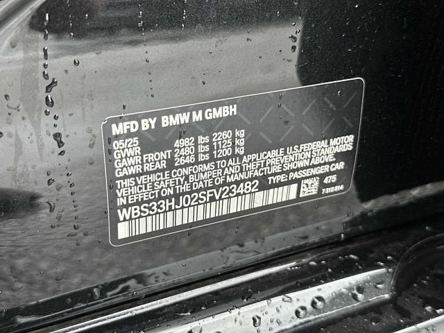 BMW M3 Competition xDrive 2025
