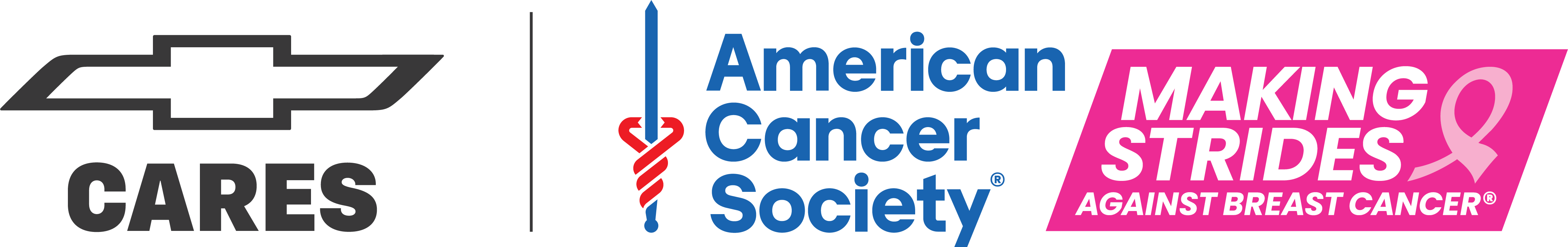 Chevy Cares - Logotipo de la Sociedad Americana contra el Cáncer