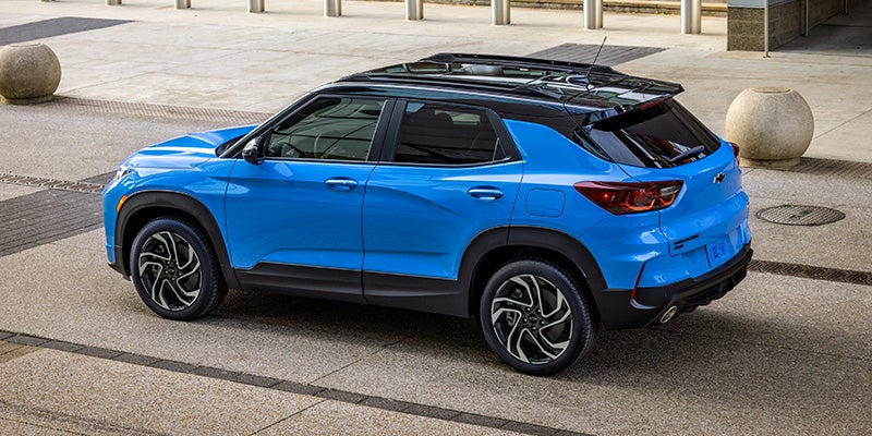 Exterior azul Trailblazer 2024