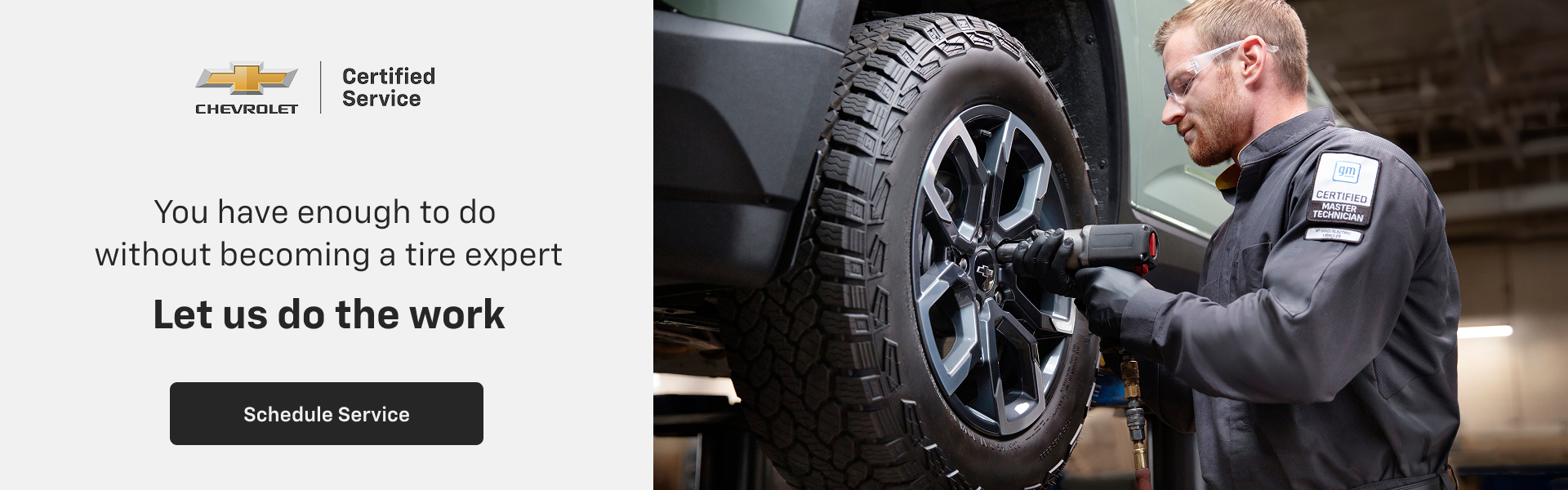 Déjenos hacer el trabajo.