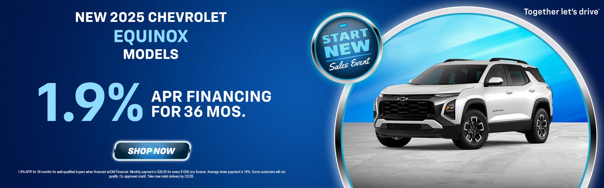 Modelos Chevrolet Equinox 2025