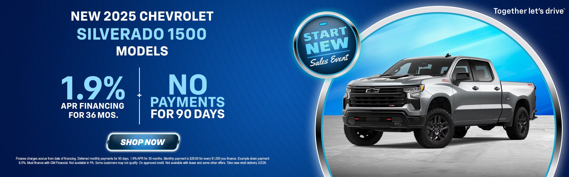 Modelos Chevrolet Silverado 1500 2025