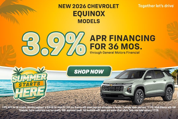 NUEVOS MODELOS DEL CHEVROLET EQUINOX 2026