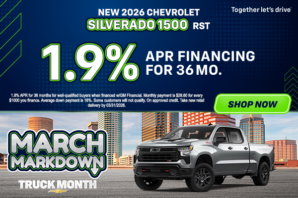 Nuevo Chevrolet Silverado 1500 RST 2026